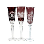 Modern Champagne Flutes Elegant Champagne Glasses 100% Lead Free Premium Crystal Hand Blown Crystal Champagne Flutes