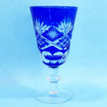 High Quality Stocked Cheap Cobalt Blue Shot Wine Glass
