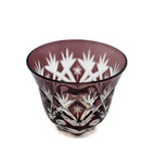 50 ml Handmade Japanese Style Purple Sake Glass for Cold Tea Liquor Soju Tasting Whisky