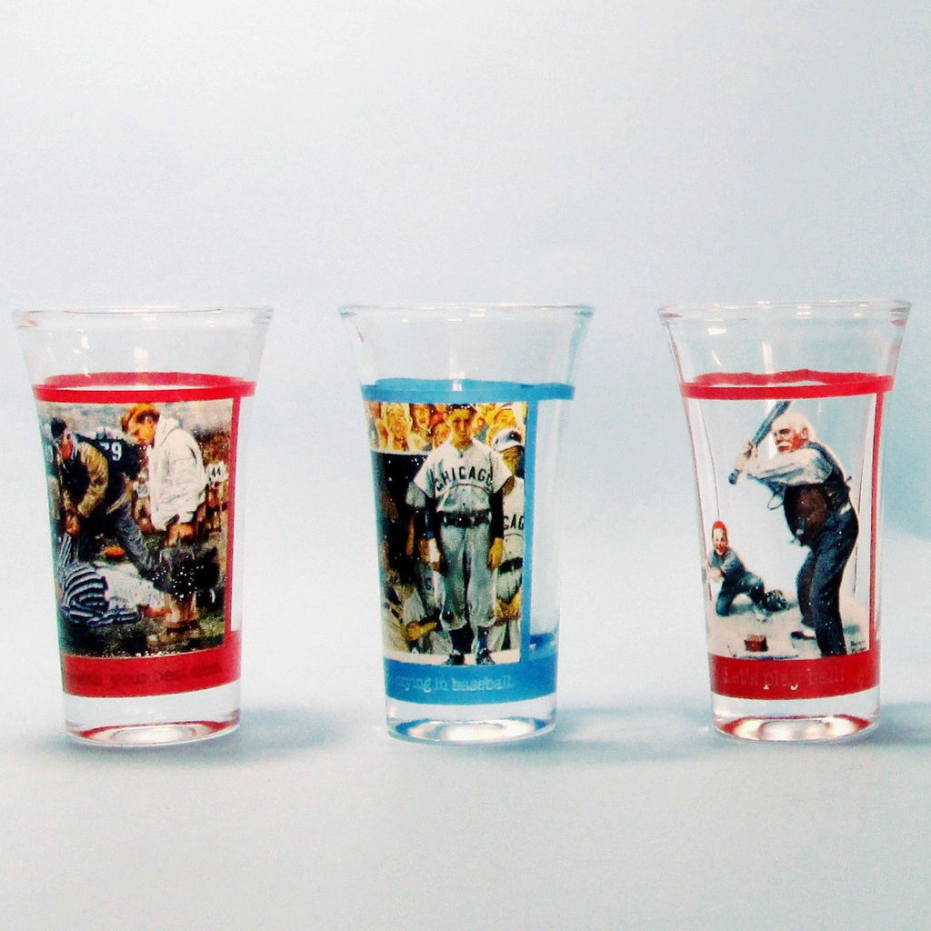Printed Colored Shot Glasses 30 ml Cocktail Mixing Tequila Bomber Shot Glass