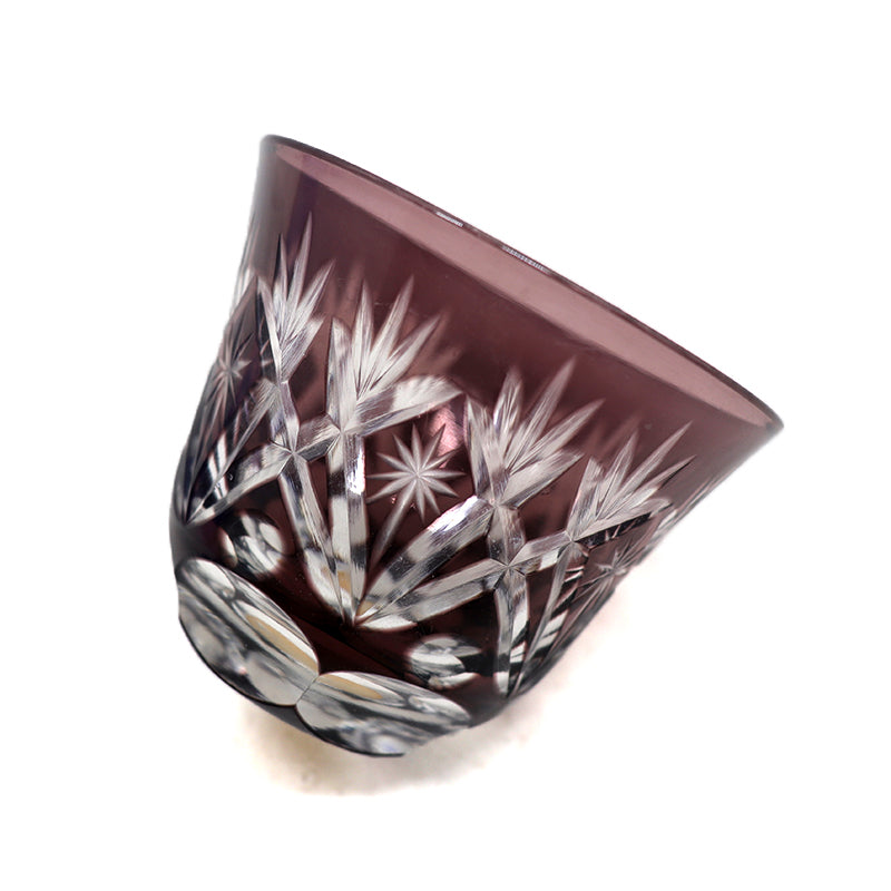 50 ml Handmade Japanese Style Purple Sake Glass for Cold Tea Liquor Soju Tasting Whisky