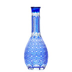 Hand Blown and Hand Cut Wine Glass Bottle Vase Hand Engraved Bohemia Style Wine Glass Decanter Tableware Bar Deco