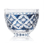Traditional Japanese Hand Cut Glasses. Shot Glass for Sake Soju Colored Sake Cups Ideal for Wedding, Parties, Housewarming